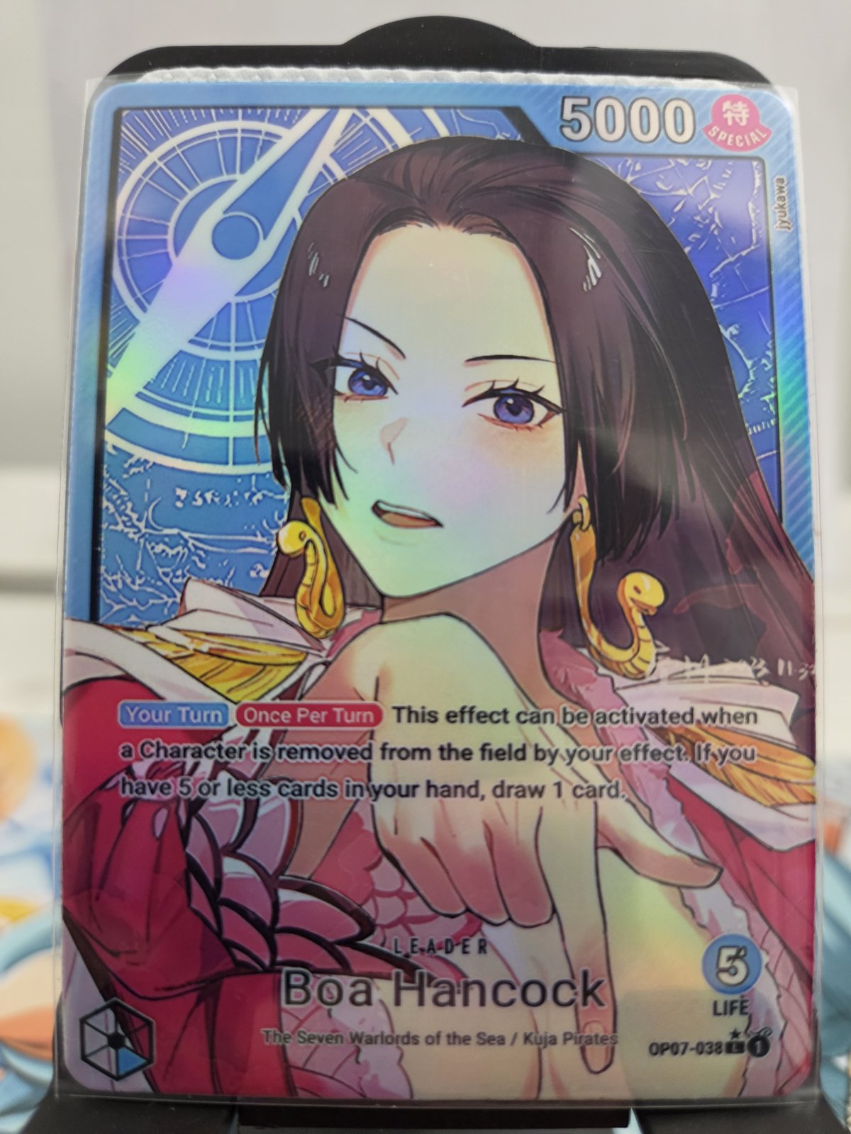 Boa Hancock — One Piece TCG · Custom Foil AA proxy