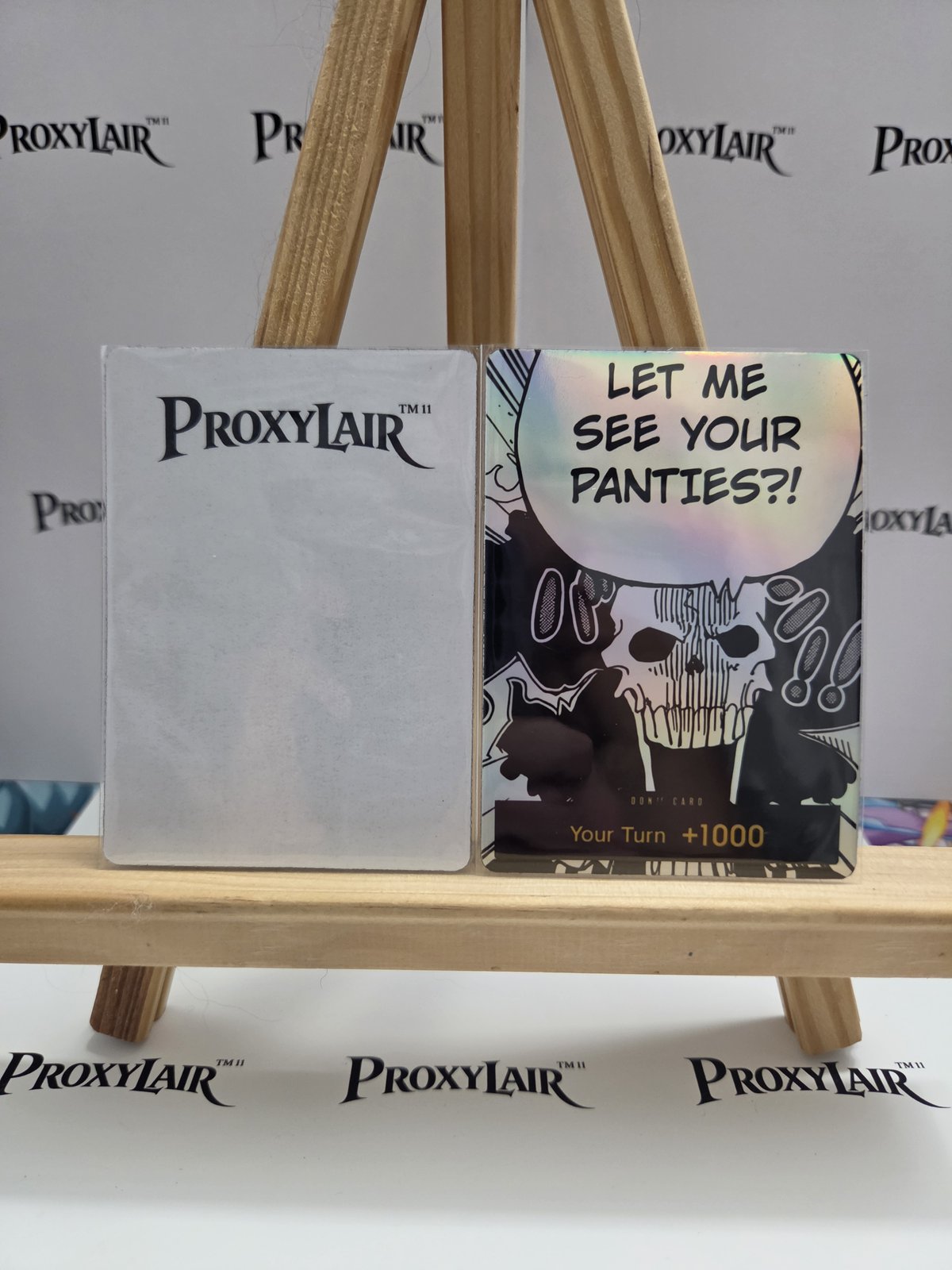 Can I See Your Panties — One Piece TCG · Custom DON!! proxy
