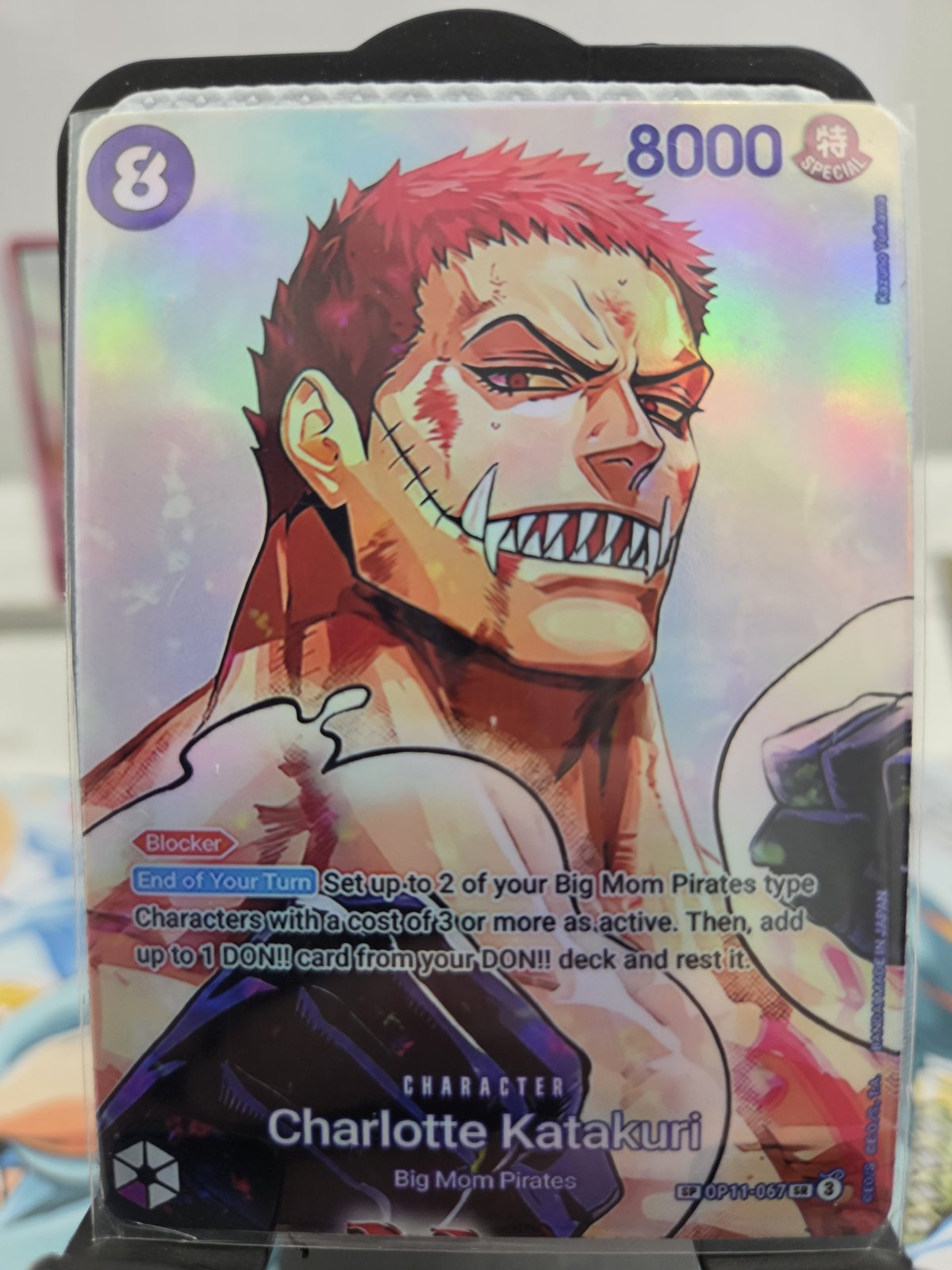 Charlotte Katakuri — One Piece TCG · Foil SP AA proxy