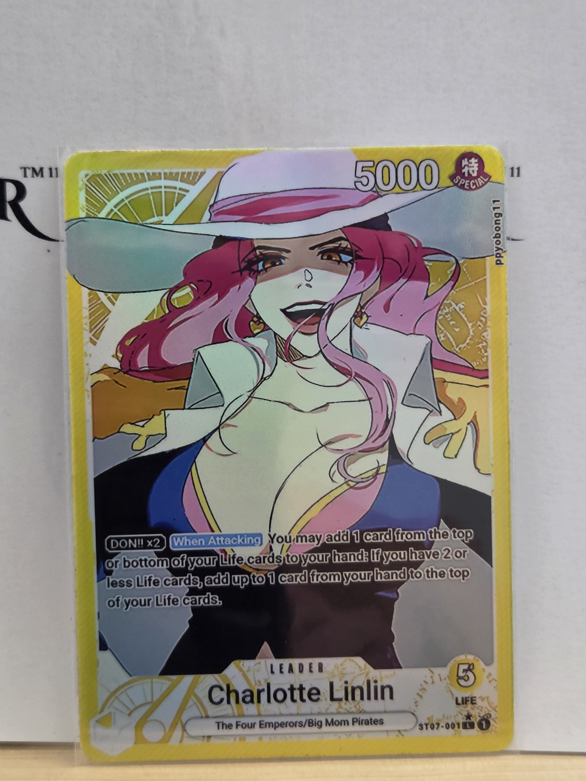 Charlotte Linlin — One Piece TCG · Custom Foil AA proxy