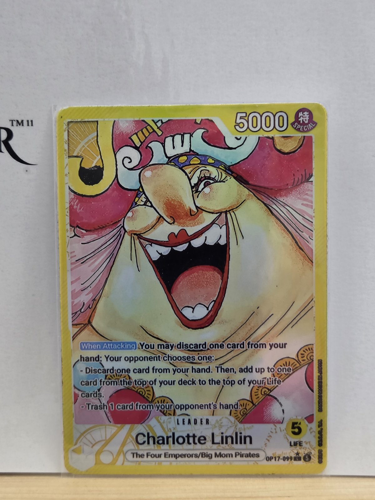 Charlotte Linlin — One Piece TCG · Foil AA proxy
