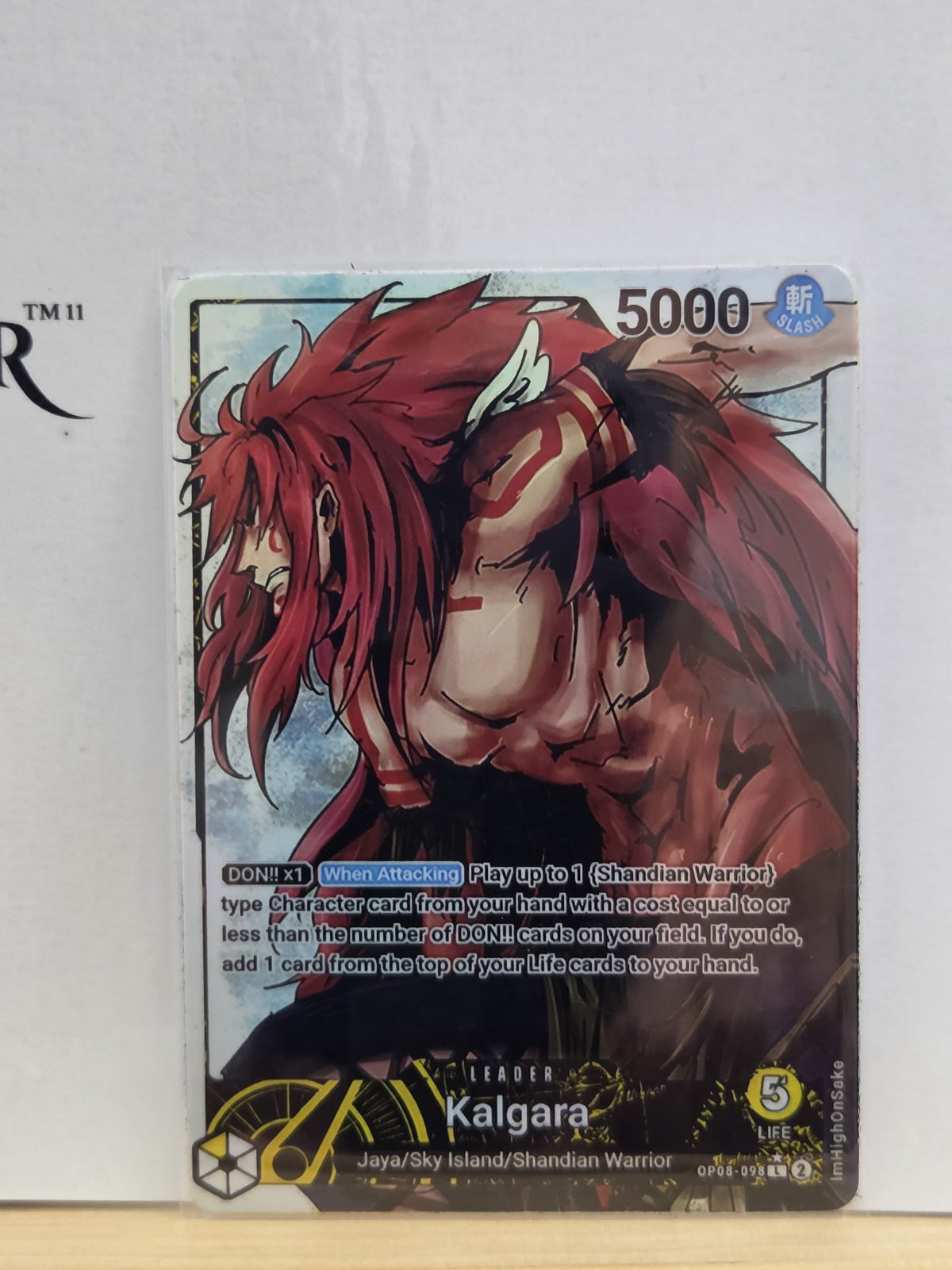 Kalgara — One Piece TCG · Custom Foil AA proxy