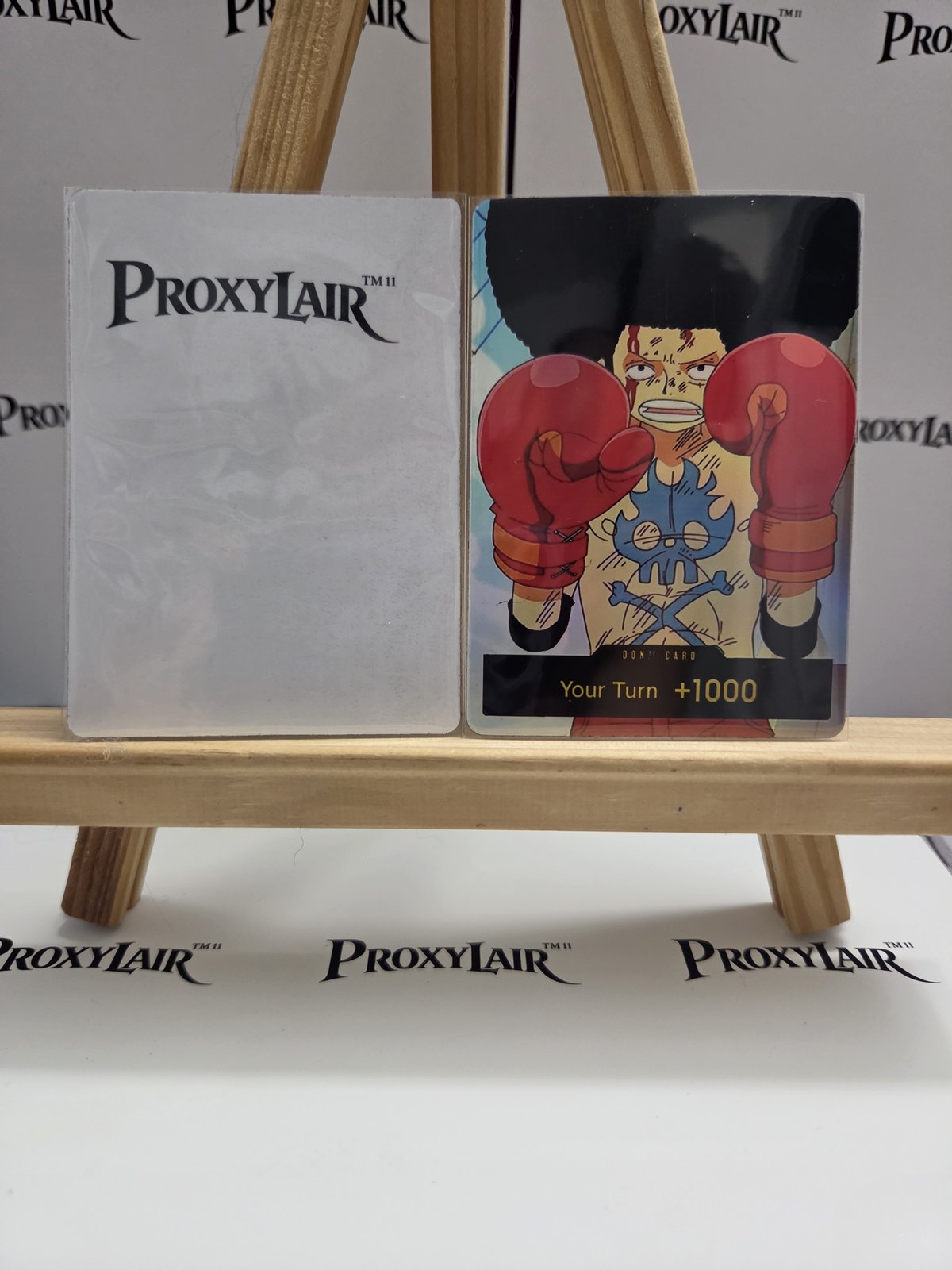 Boxing Brawler DON!! — custom foil full-art DON!! card