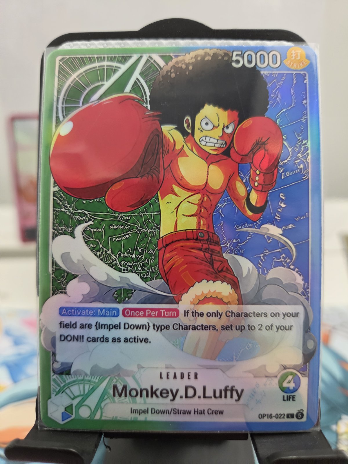 Monkey.D.Luffy — One Piece TCG · Custom Foil AA proxy