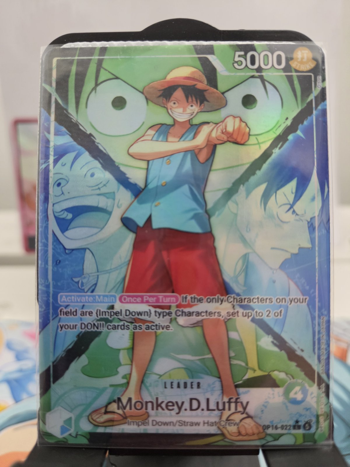 Monkey.D.Luffy — One Piece TCG · Foil AA proxy