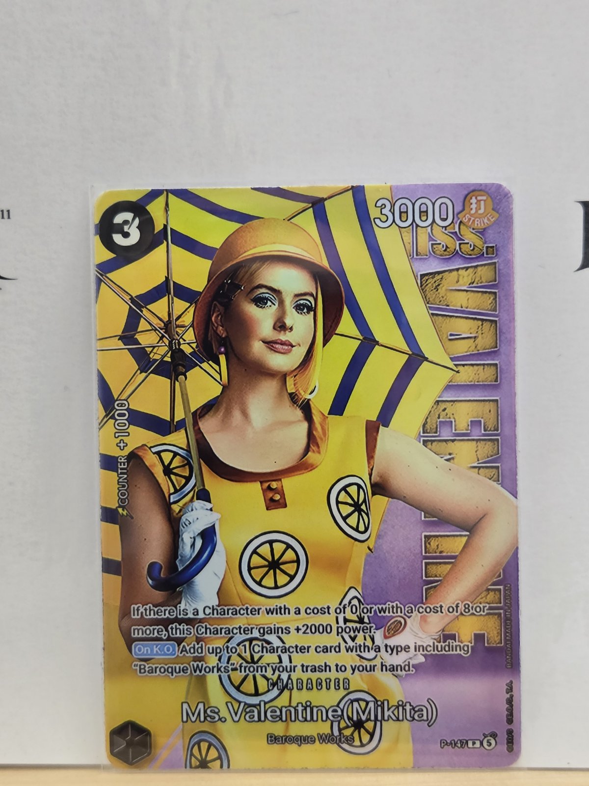 Ms. Valentine — One Piece TCG · Foil Promo proxy