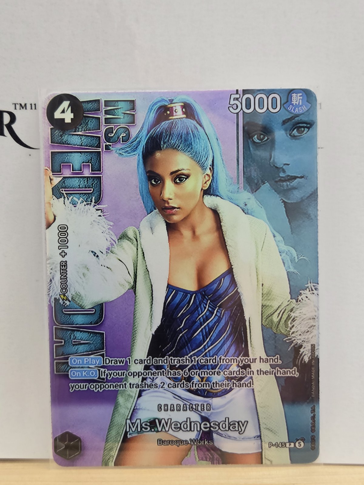 Ms. Wednesday — One Piece TCG · Foil Promo proxy