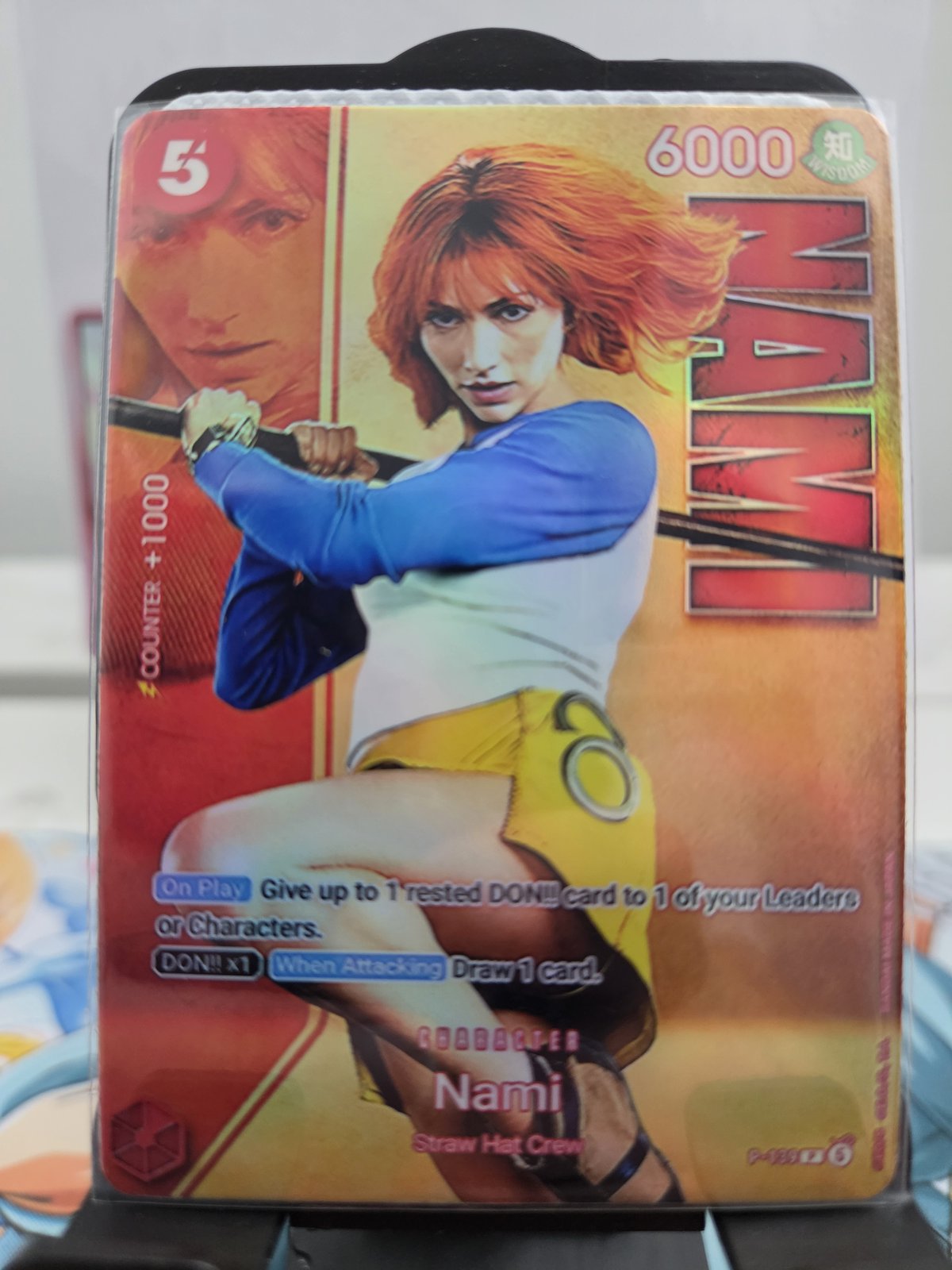 Nami — One Piece TCG · Foil Promo proxy