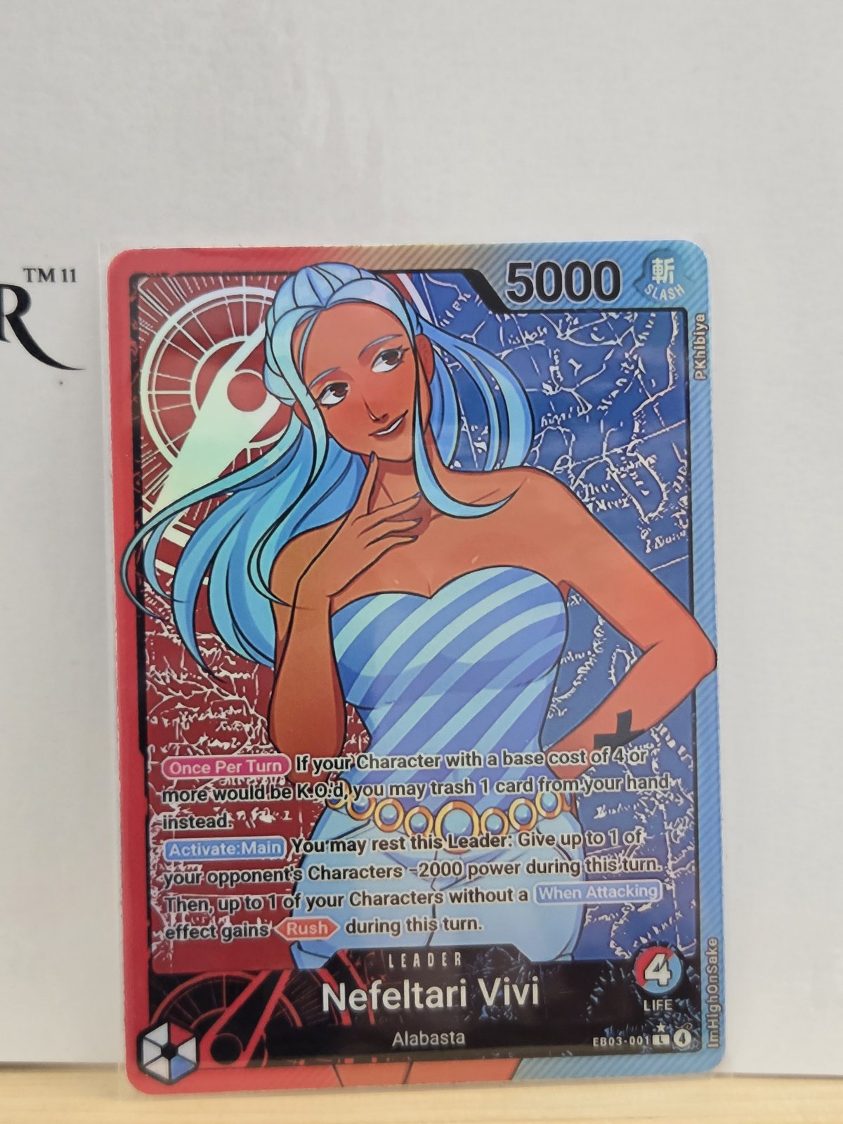 Nefeltari Vivi — One Piece TCG · Custom Foil AA proxy