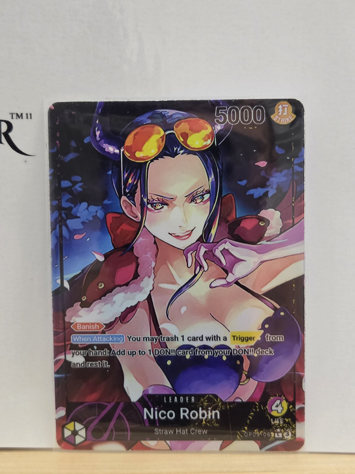 Nico Robin — One Piece TCG · Custom Foil AA proxy