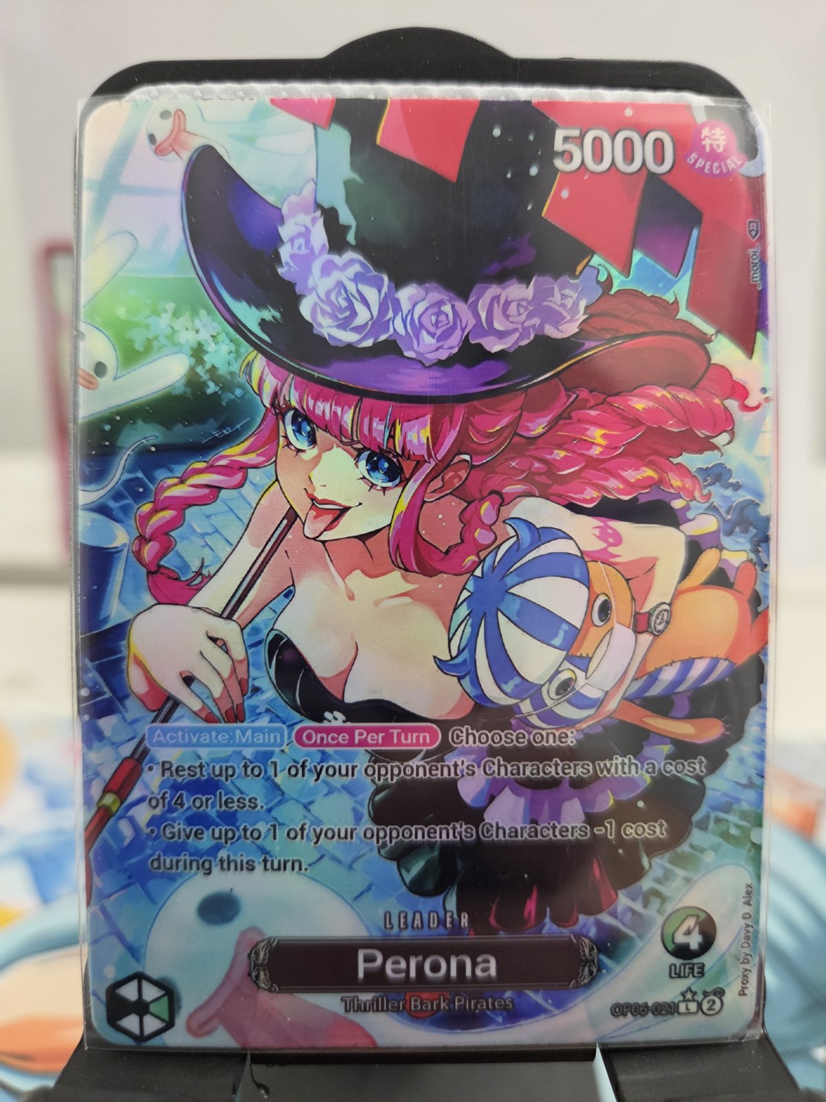 Perona — One Piece TCG · Custom Foil AA proxy