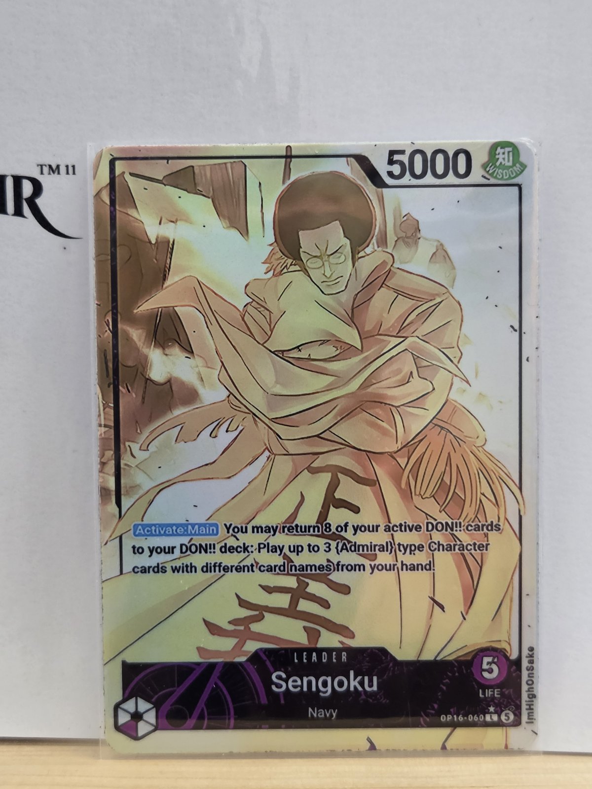 Sengoku — One Piece TCG · Custom Foil AA proxy