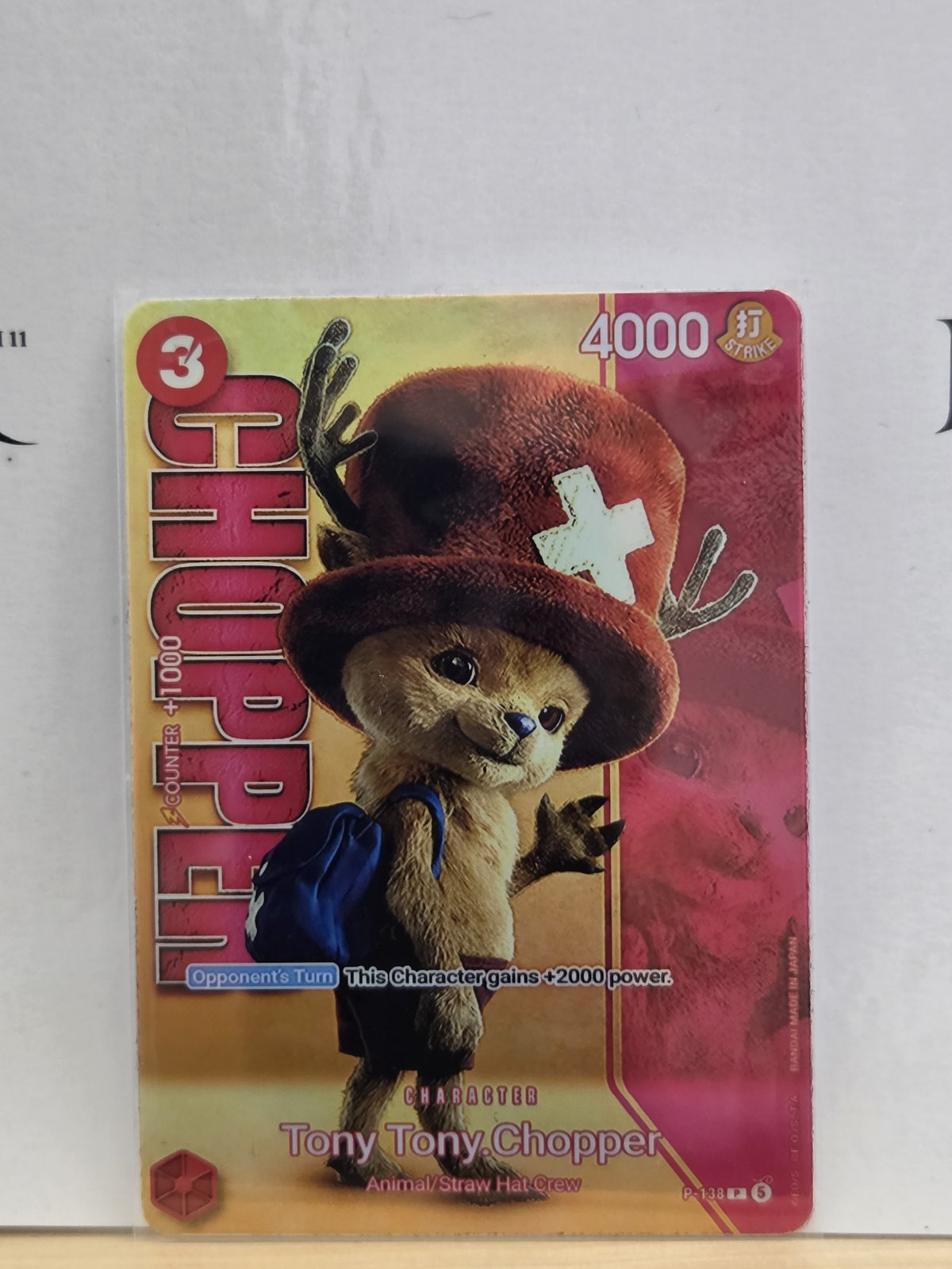 Tony Tony Chopper — One Piece TCG · Foil Promo proxy