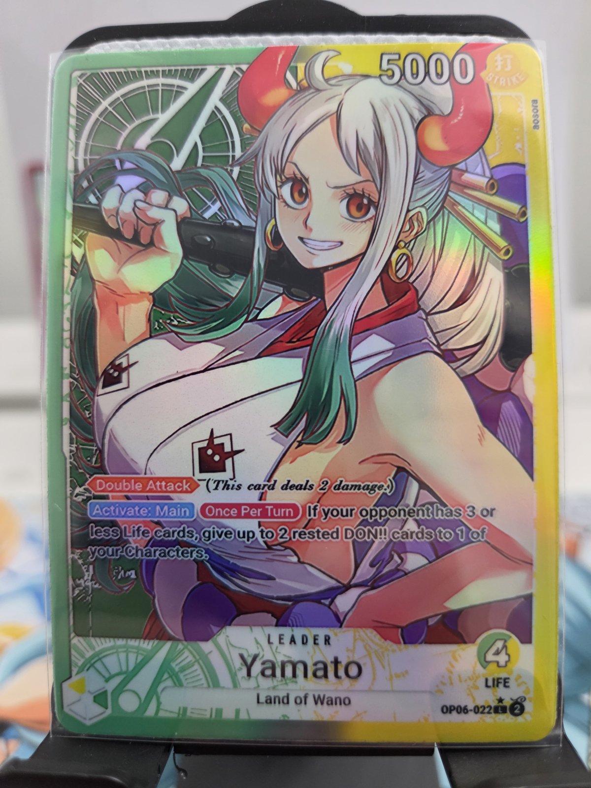 Yamato — One Piece TCG · Custom Foil AA proxy