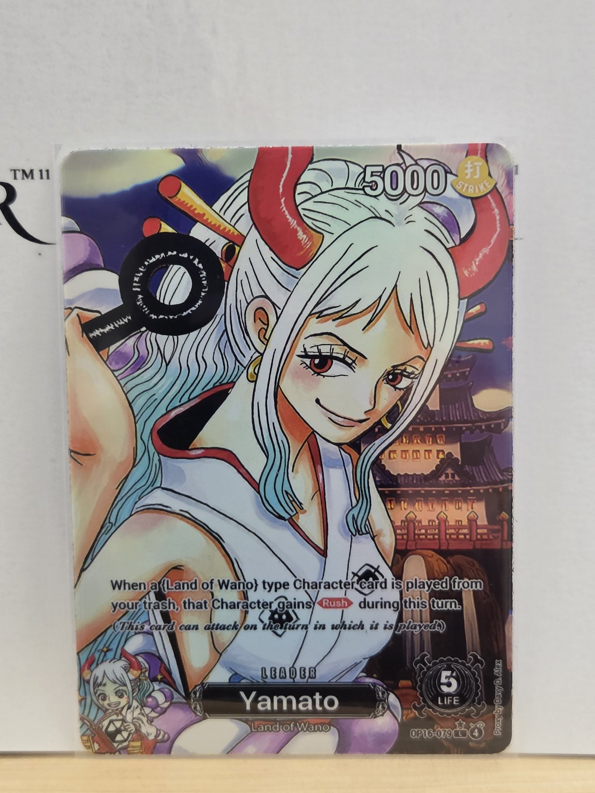 Yamato — One Piece TCG · Custom Foil AA proxy